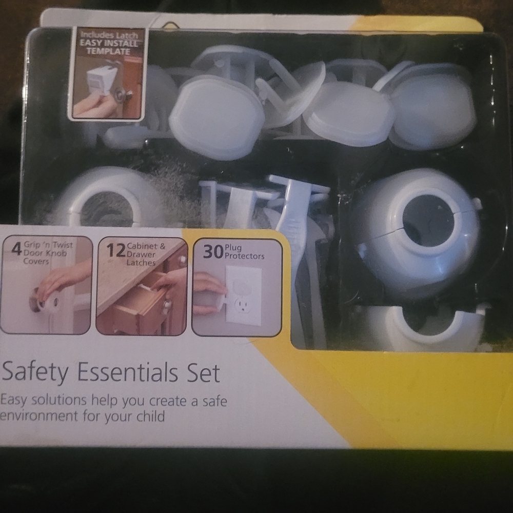 Safety Essentials Set with White Covers